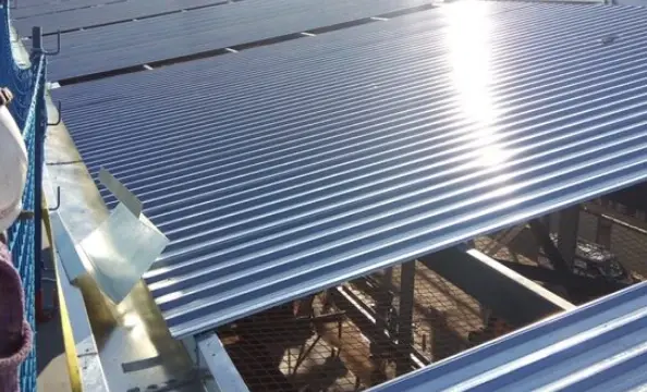 instalacion cubiertas industriales aisladas